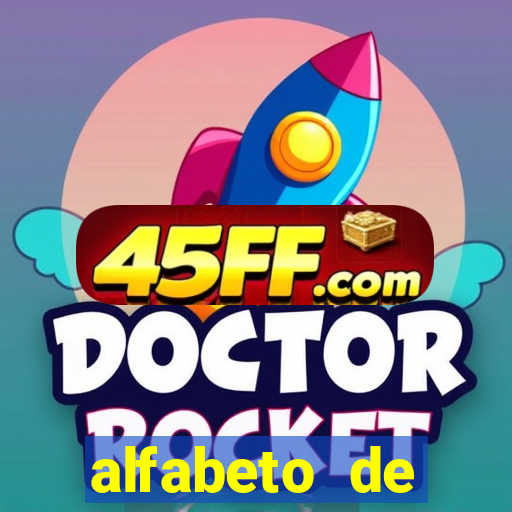 alfabeto de caligrafia bonita